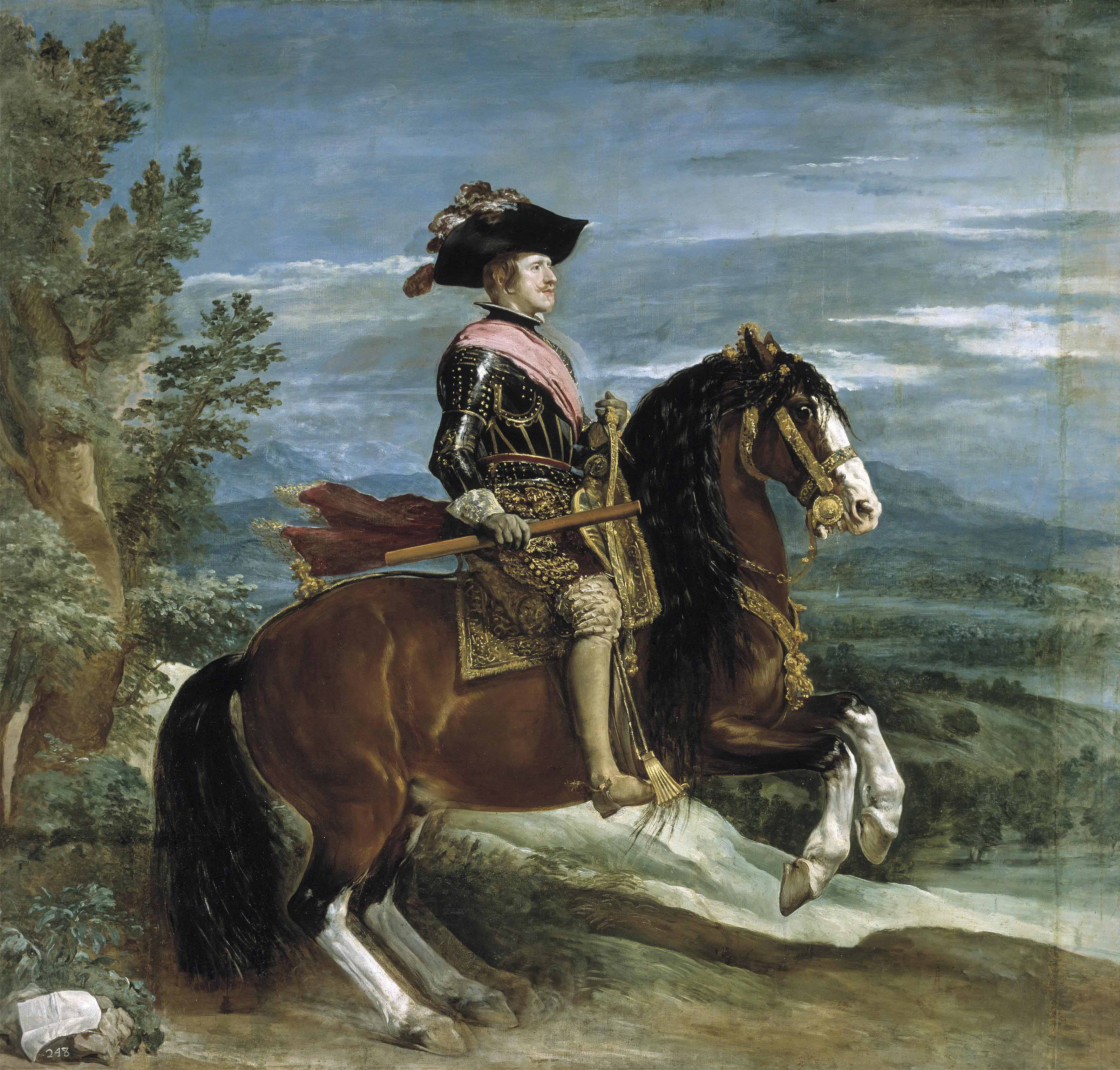 Equestrian Portrait of Philip IV